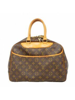 Louis Vuitton Handbag Monogram Deauville Brown